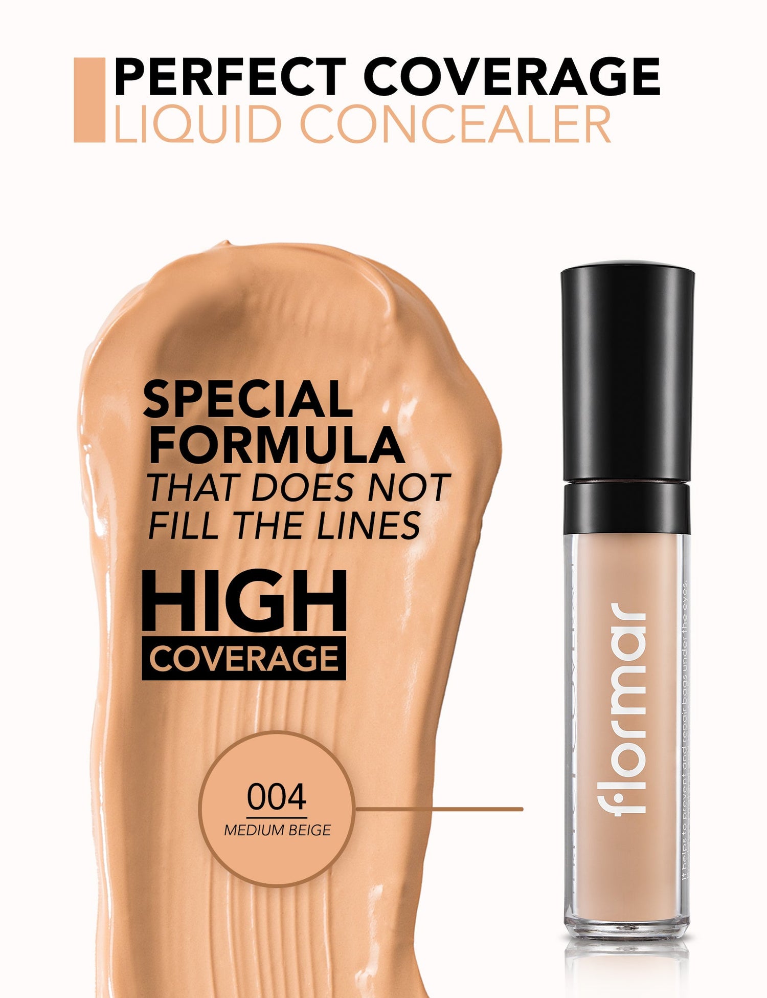 Flormar Perfect Coverage Liquid Concealer