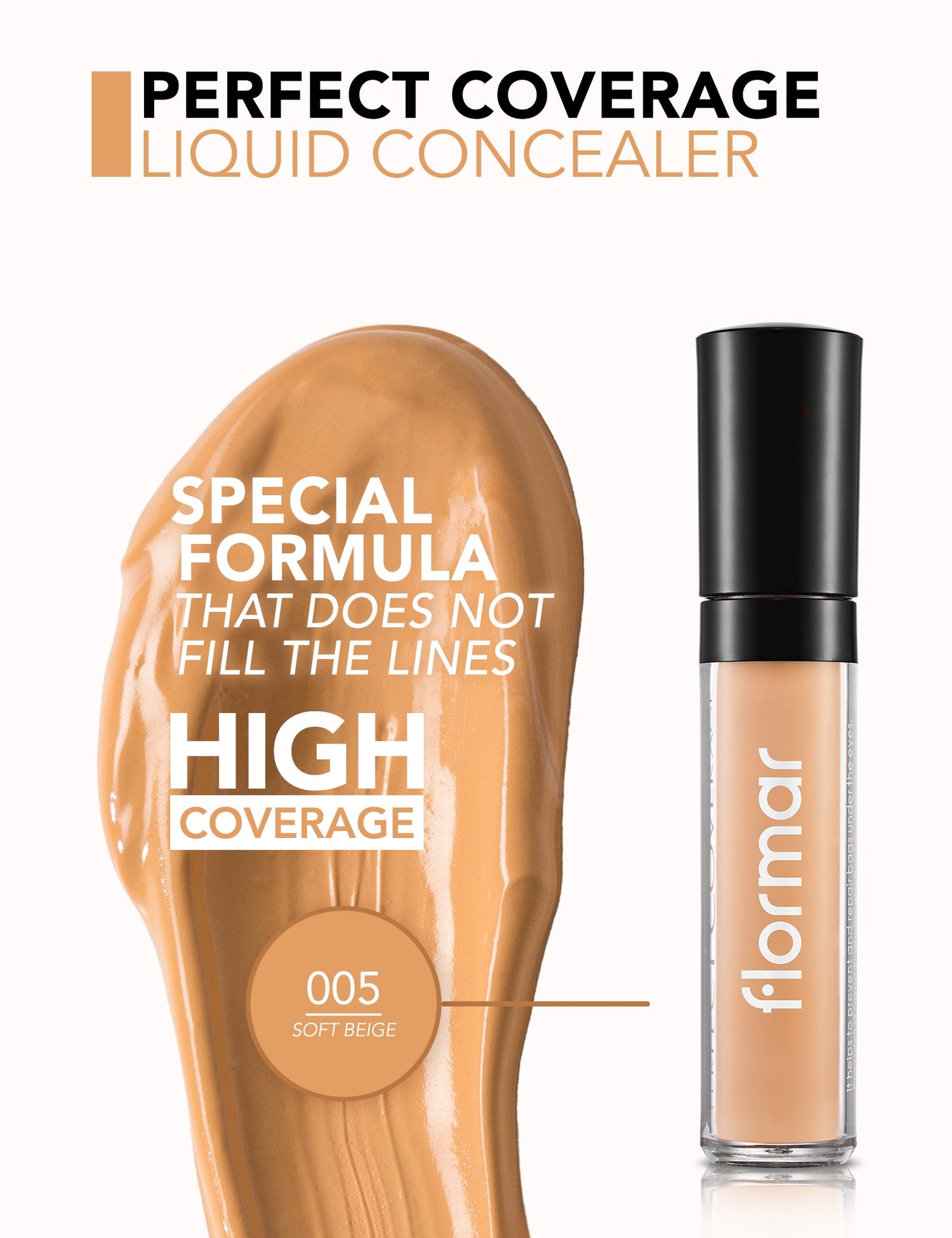 Flormar Perfect Coverage Liquid Concealer