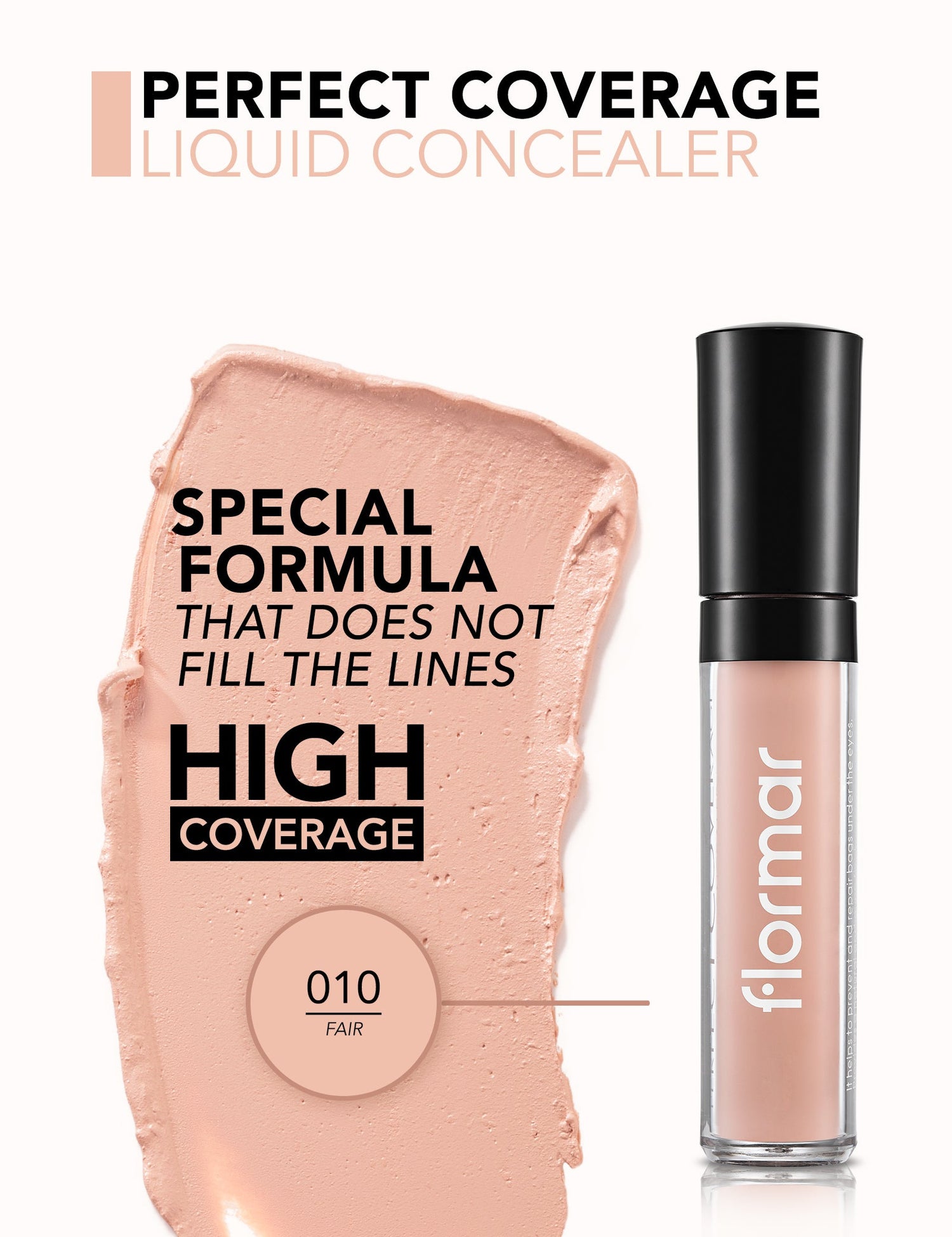 Flormar Perfect Coverage Liquid Concealer