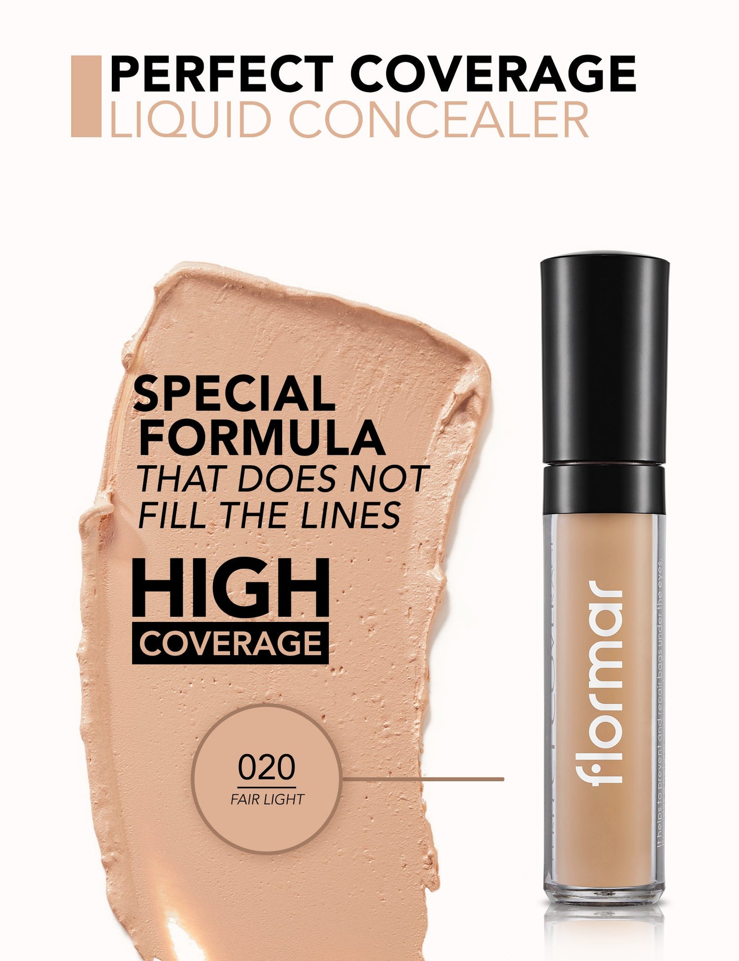 Flormar Perfect Coverage Liquid Concealer
