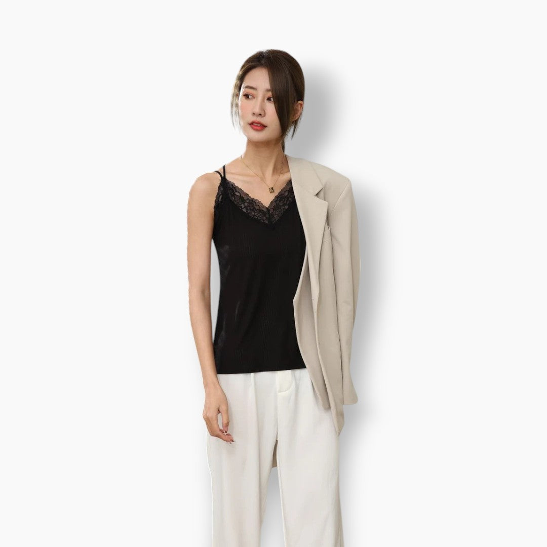 Lace Strap Camisole - 6024