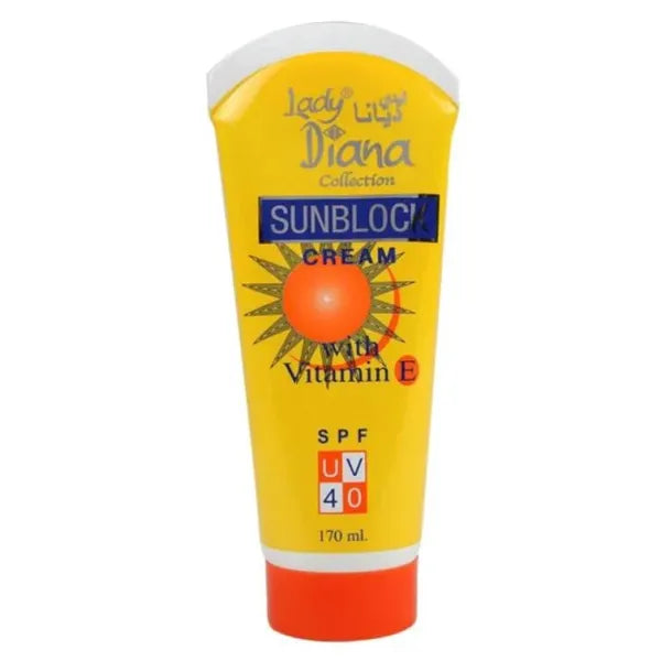 Lady Diana SPF UV40 Sun Cream 170ml