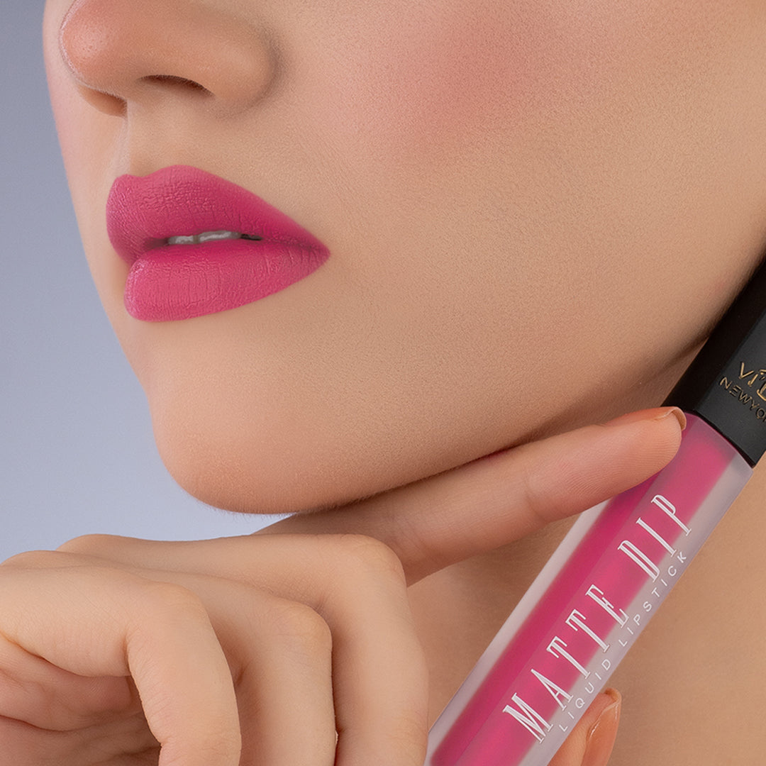 Vida Matte Dip Liquid Lipstick 4ml - 259 Rose Cocktail
