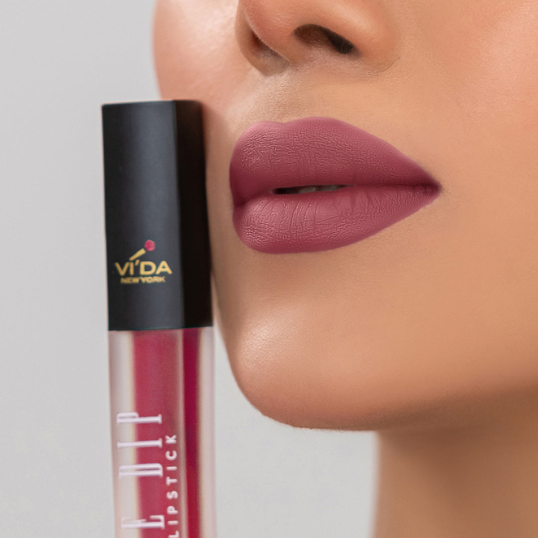 Vida Matte Dip Liquid Lipstick 4ml - 353 Dusty Rose