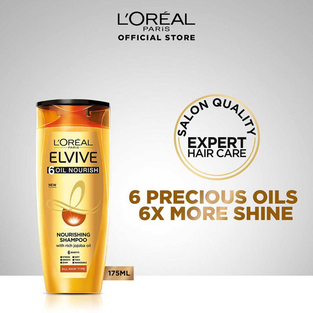 Loreal 6 Oil Nourish Shampoo 175ml