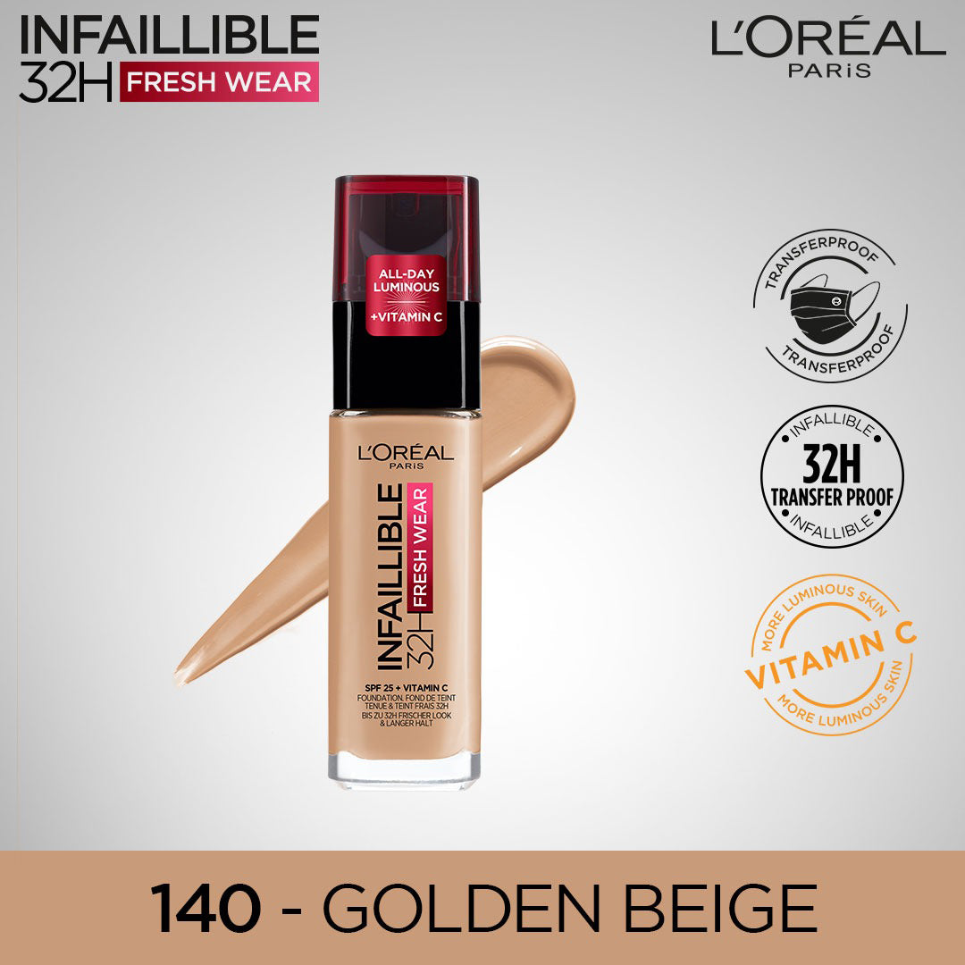 Loreal Infallible Liquid Foundation 140