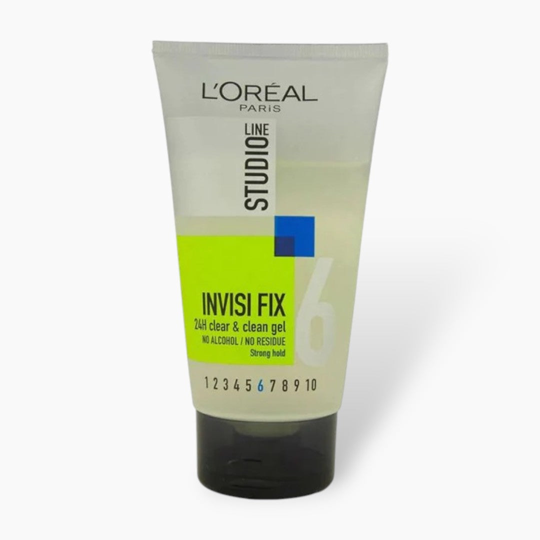Loreal Studio Line 6 Invisi Fix Strong Hair Styling Gel 150ml