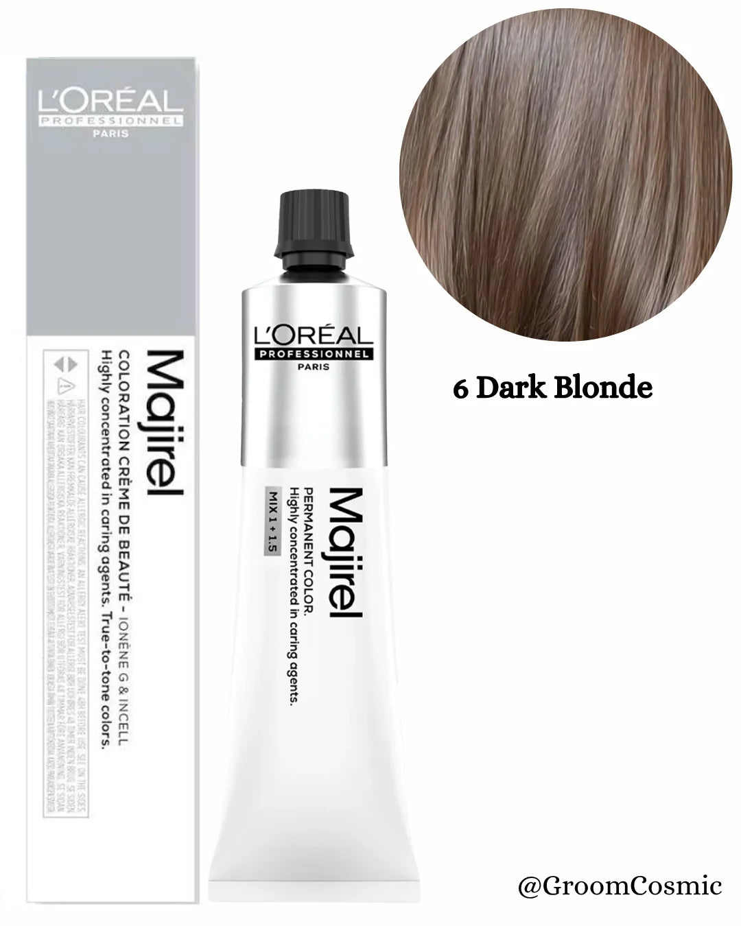 Loreal Majirel Hair Color Funda 6.0 60Ml