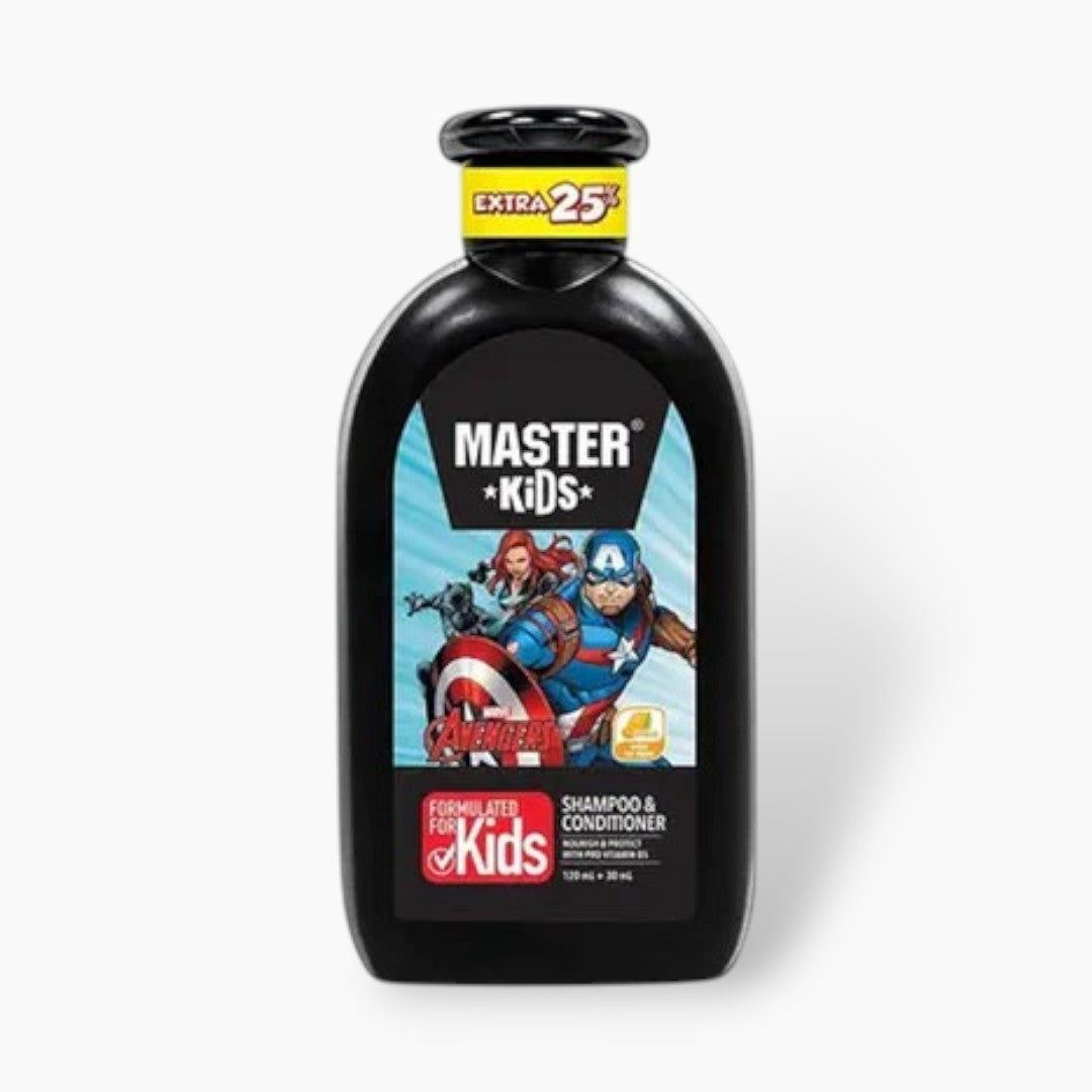 Master Kids Captain America Shampoo & Conditioner 150ml