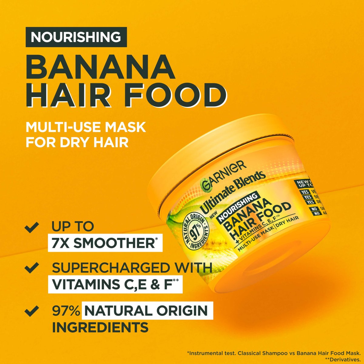Garnier Ub Banana Nourishing Hair Food Mask 400 ml
