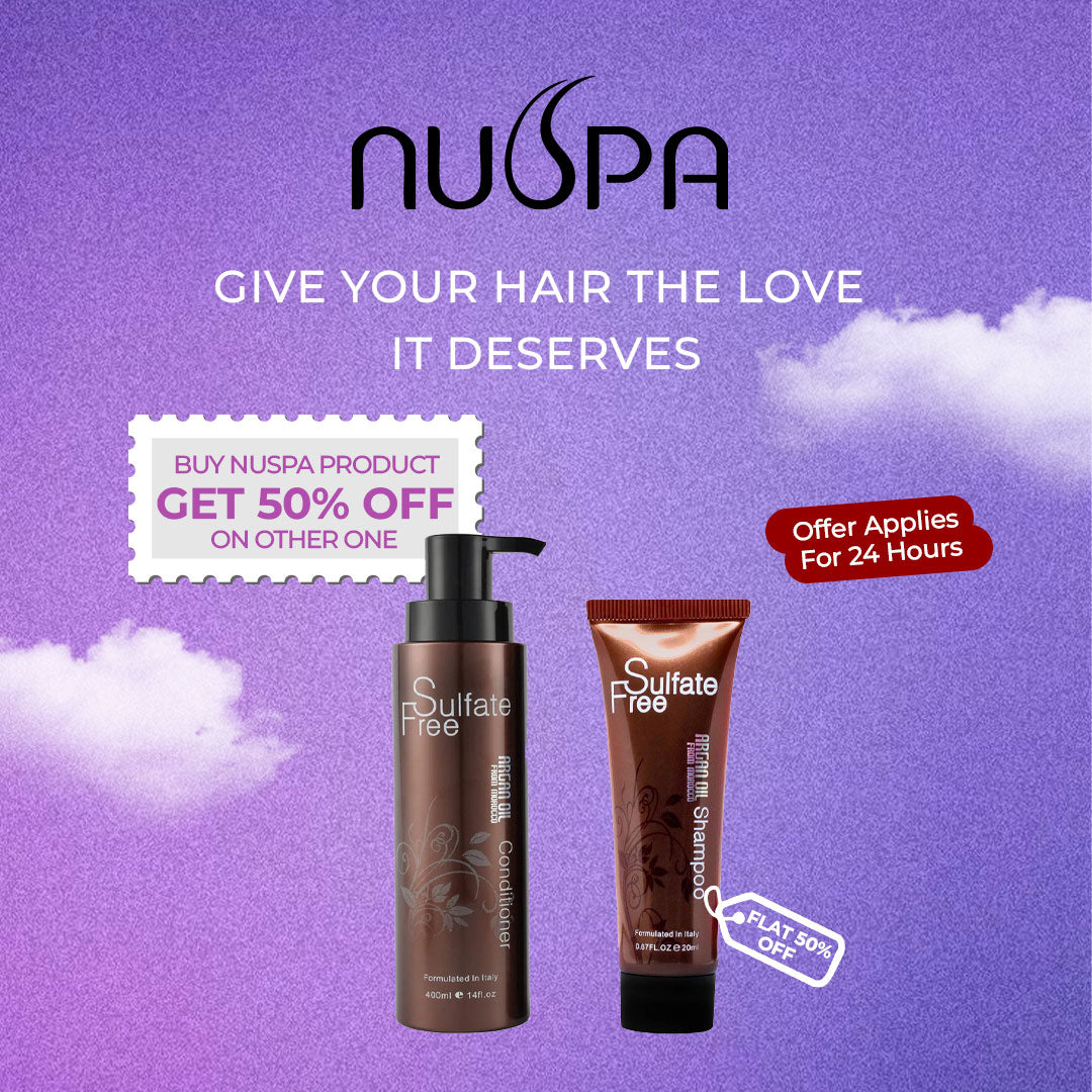 Buy Nuspa Sulfate Free Conditioner Get 50% Off On Nuspa Sulfate Free Shampoo