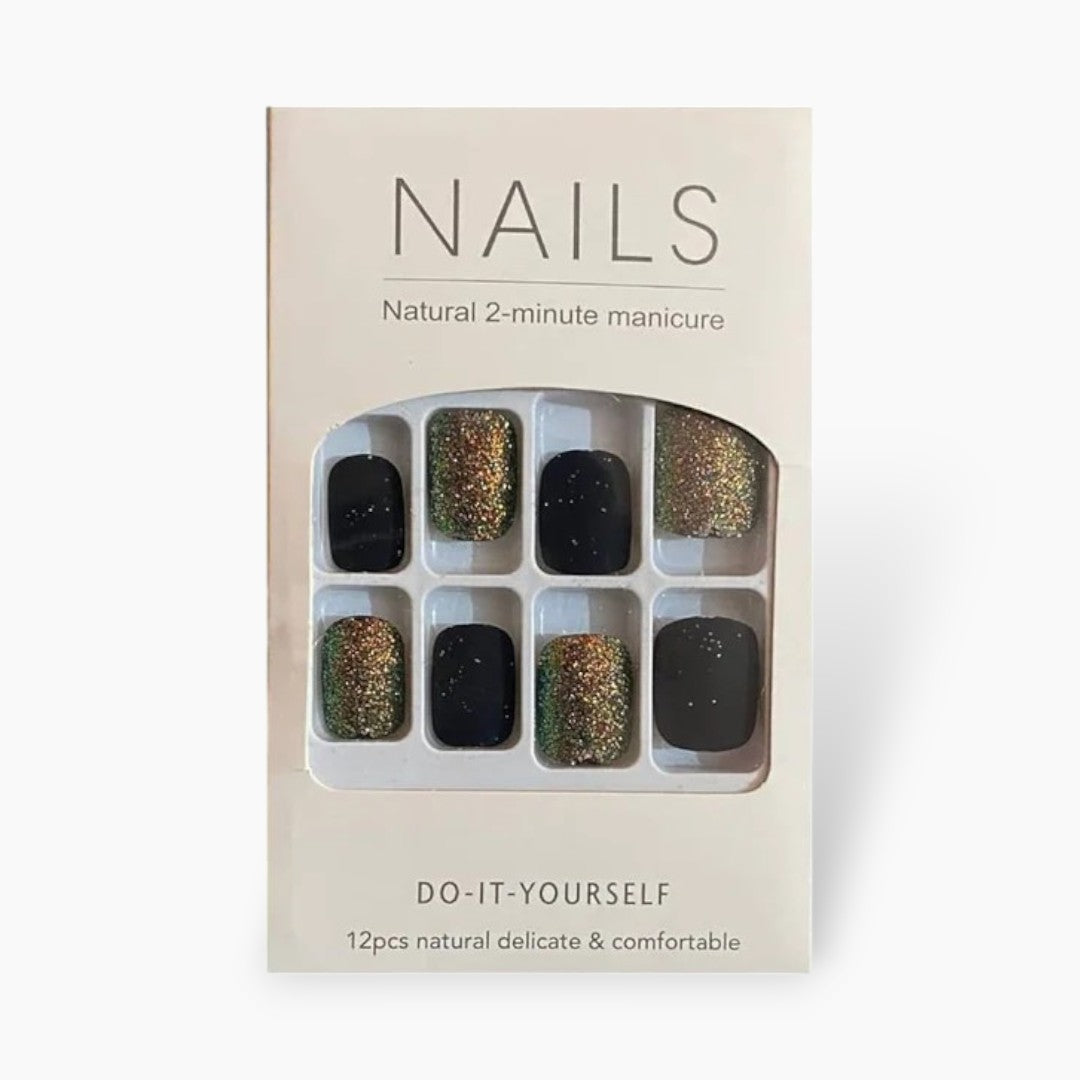 Nails Natural 2 Minute Ly-0013 Manicure Nails 12Pcs
