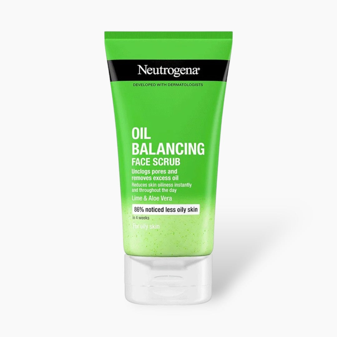 Neutrogena Oil Balancing Lime & Aloe Vera Scrub 150ml