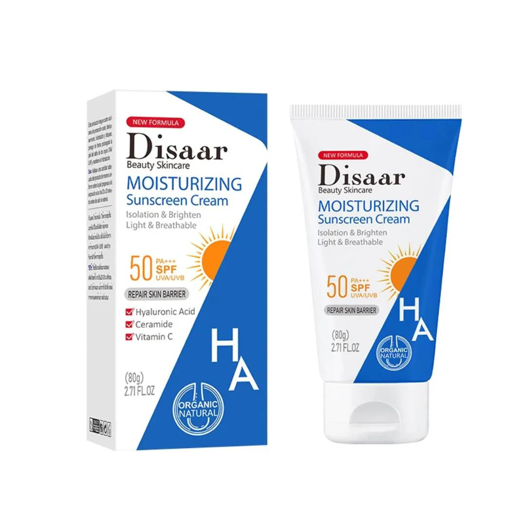 Disaar Moisturizing Sunscreen Cream Spf 50 80Gm