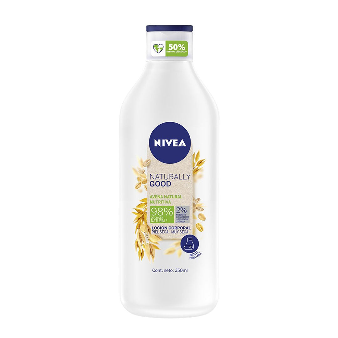 Nivea Body Naturally Good Oat Lotin 350ml