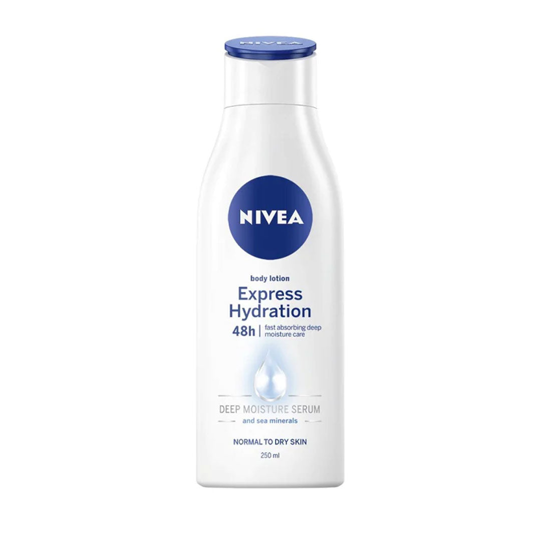 Nivea Express Concentre Verzorgend Serum Body Lotion 250ml