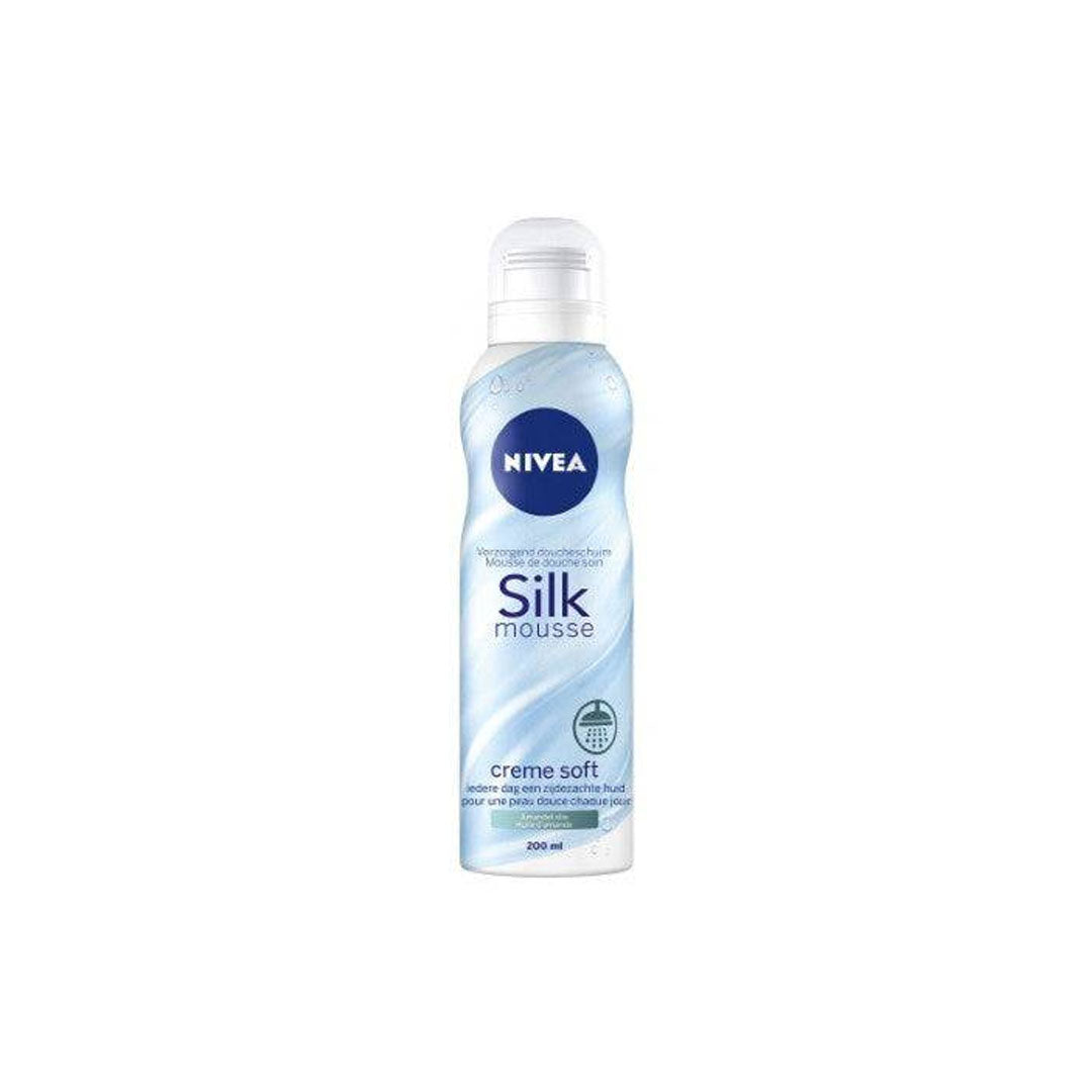 Nivea Silk Cream Soft Care Shower Mousse 200ml
