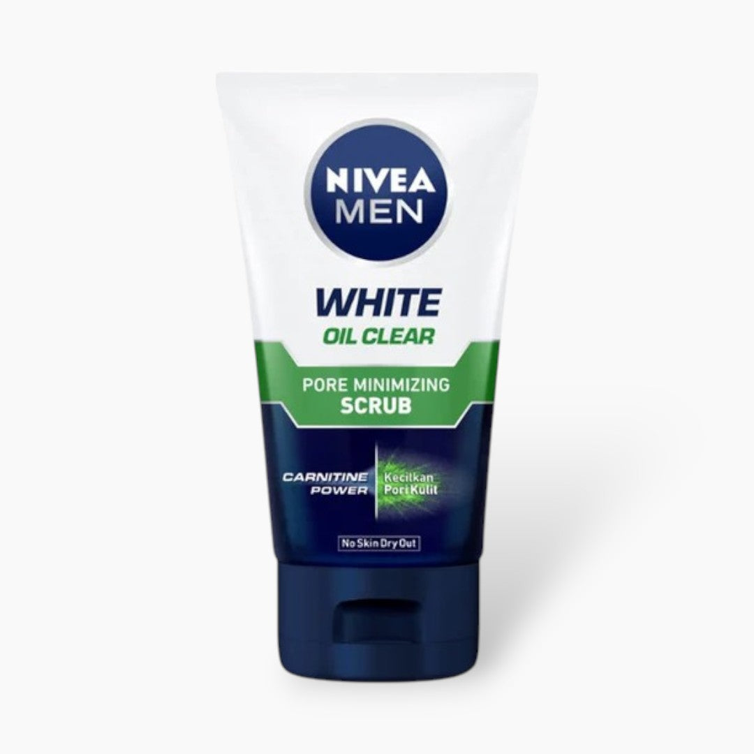 Nivea White Oil Clear Pore Minimize Scrub For Men 100ml