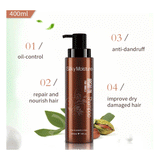 Nuspa Silky Moisture Argan Oil Shampoo 400ml