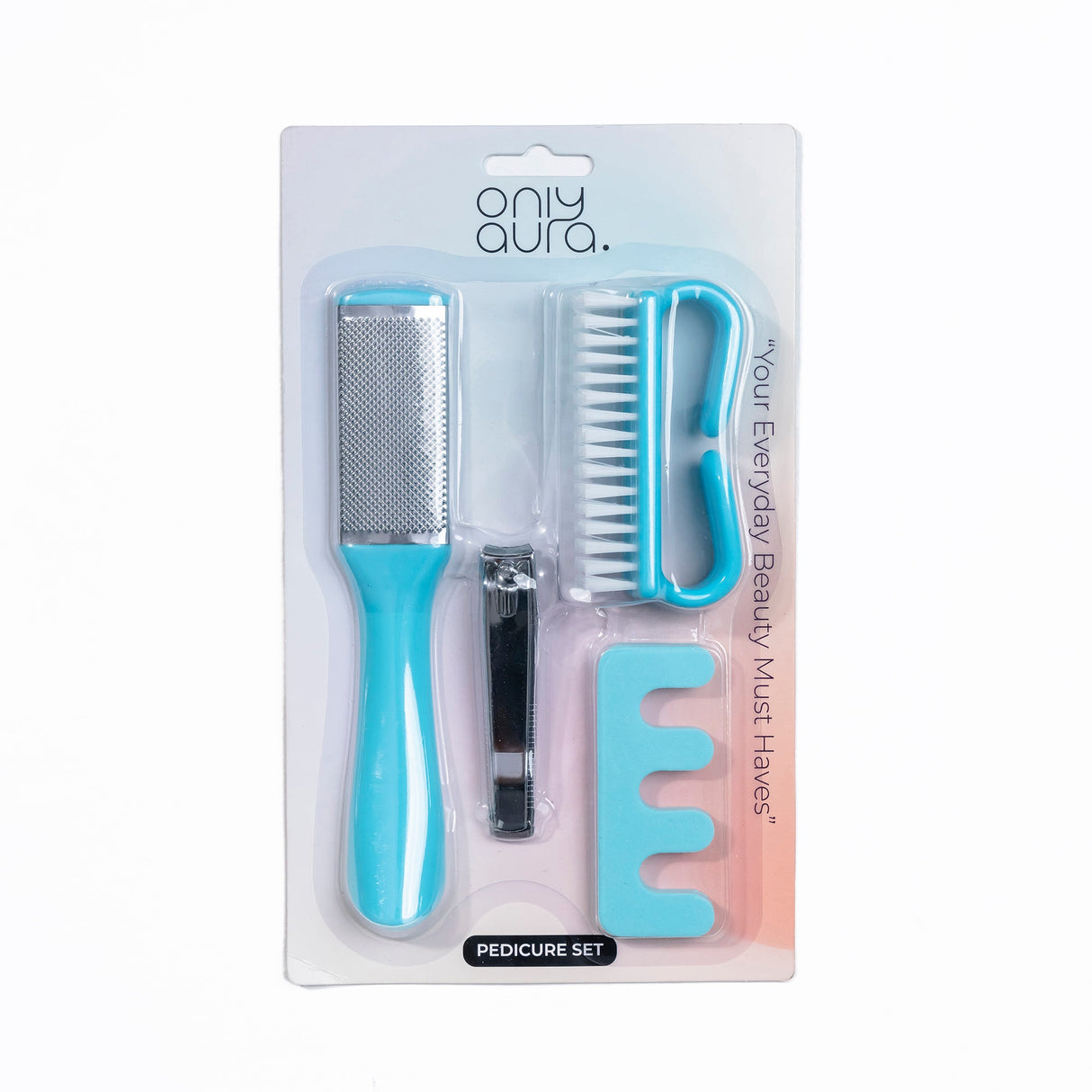ONLYAURA 4-IN-1 PEDICURE SET (JX003)