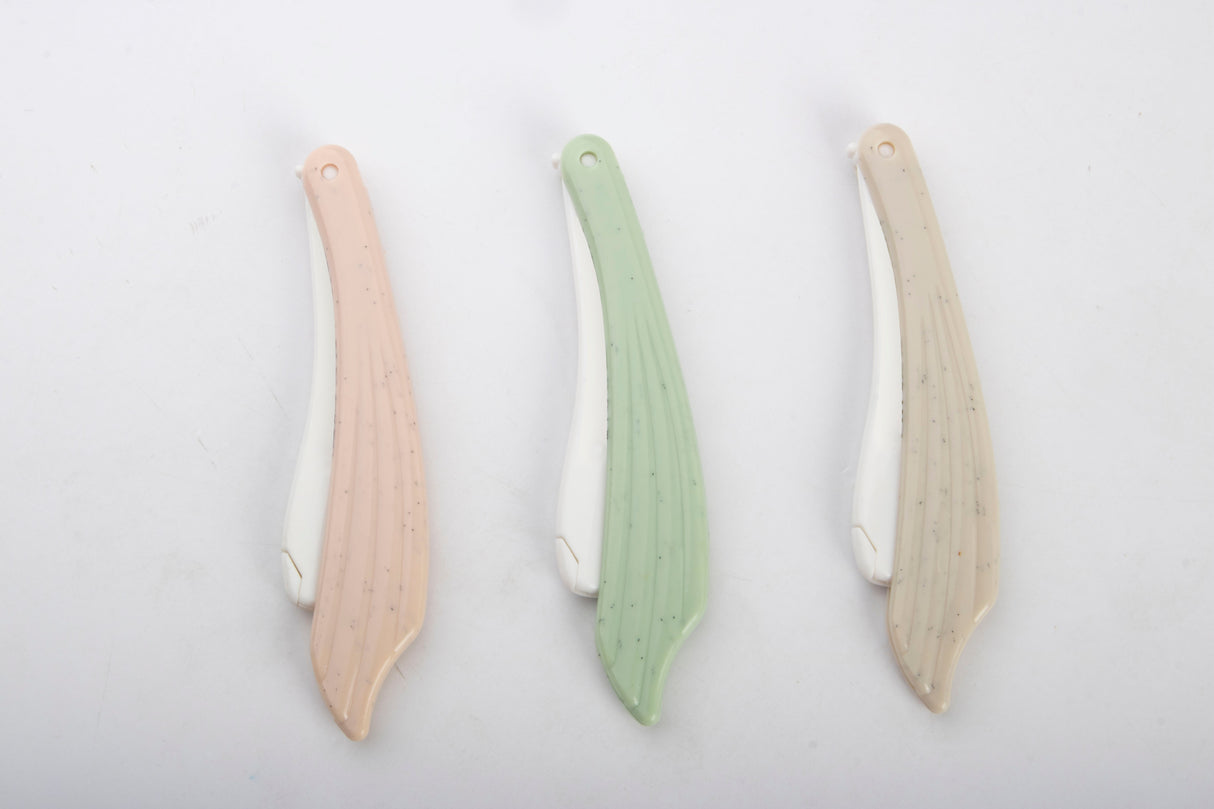 ONLYAURA EYEBROW RAZOR FOLDABLE ABS + SS (M232) 1PCS