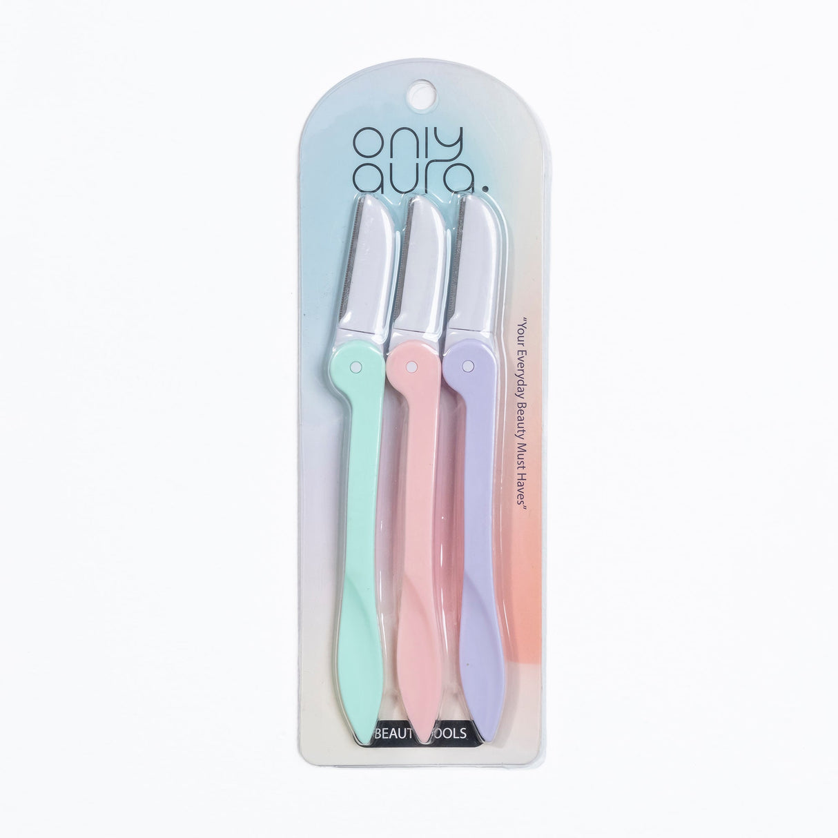 ONLYAURA FOLDING EYEBROW RAZOR 3PCS #SJ3127A 1'S