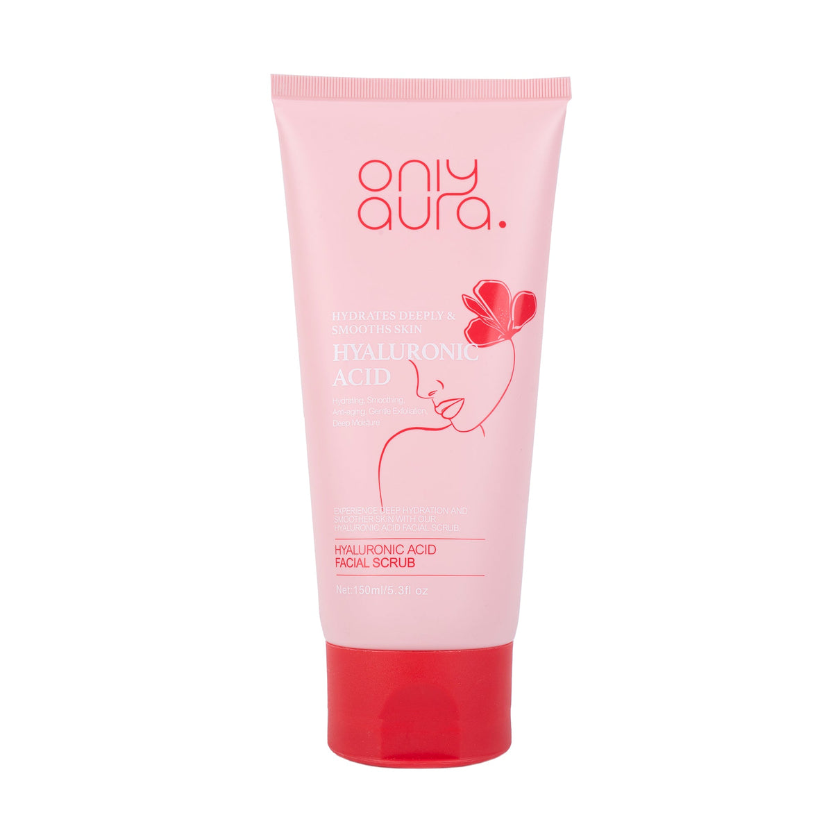 ONLYAURA HYALURONIC ACID FACIAL SCRUB