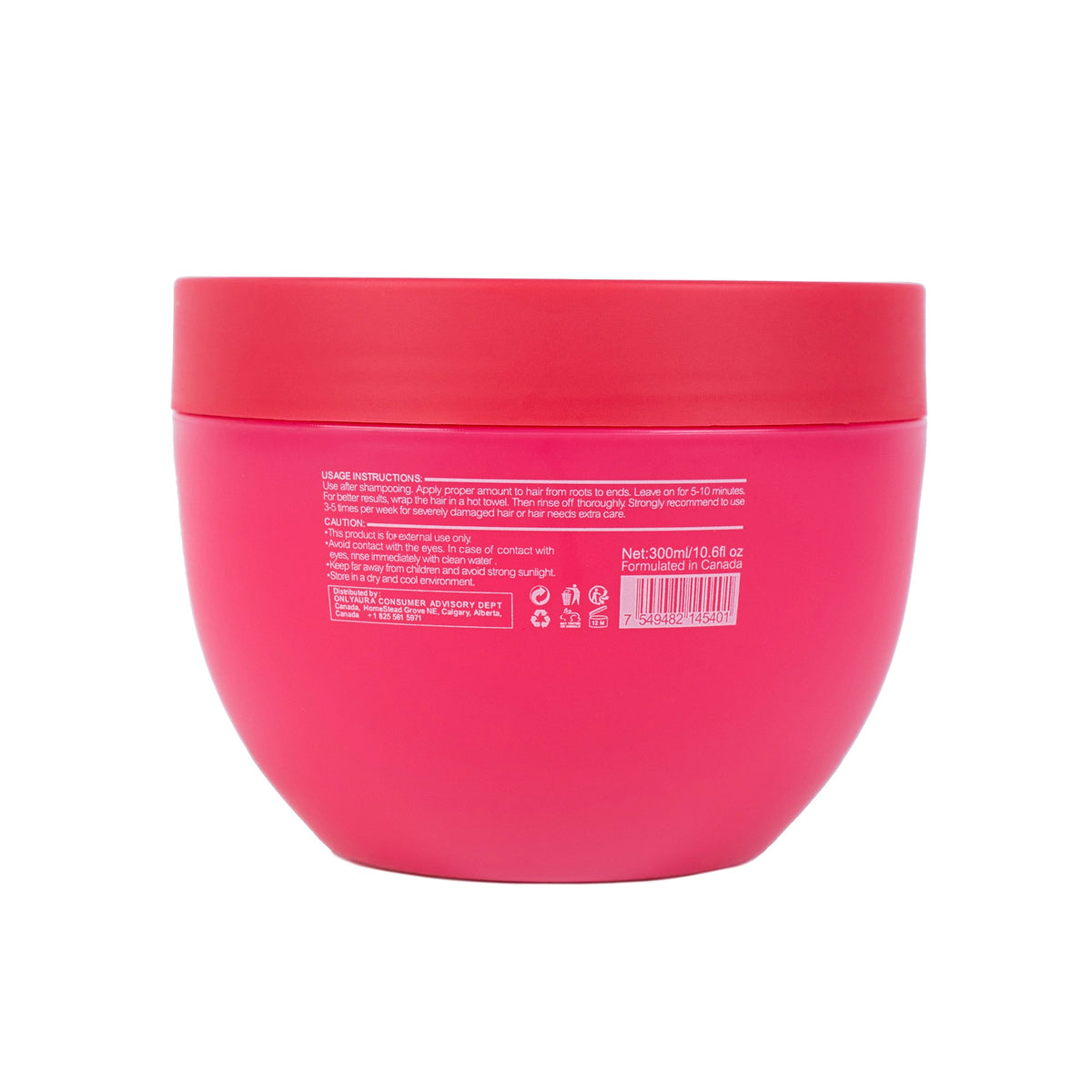 ONLYAURA KERATIN HAIR MASK 300ML