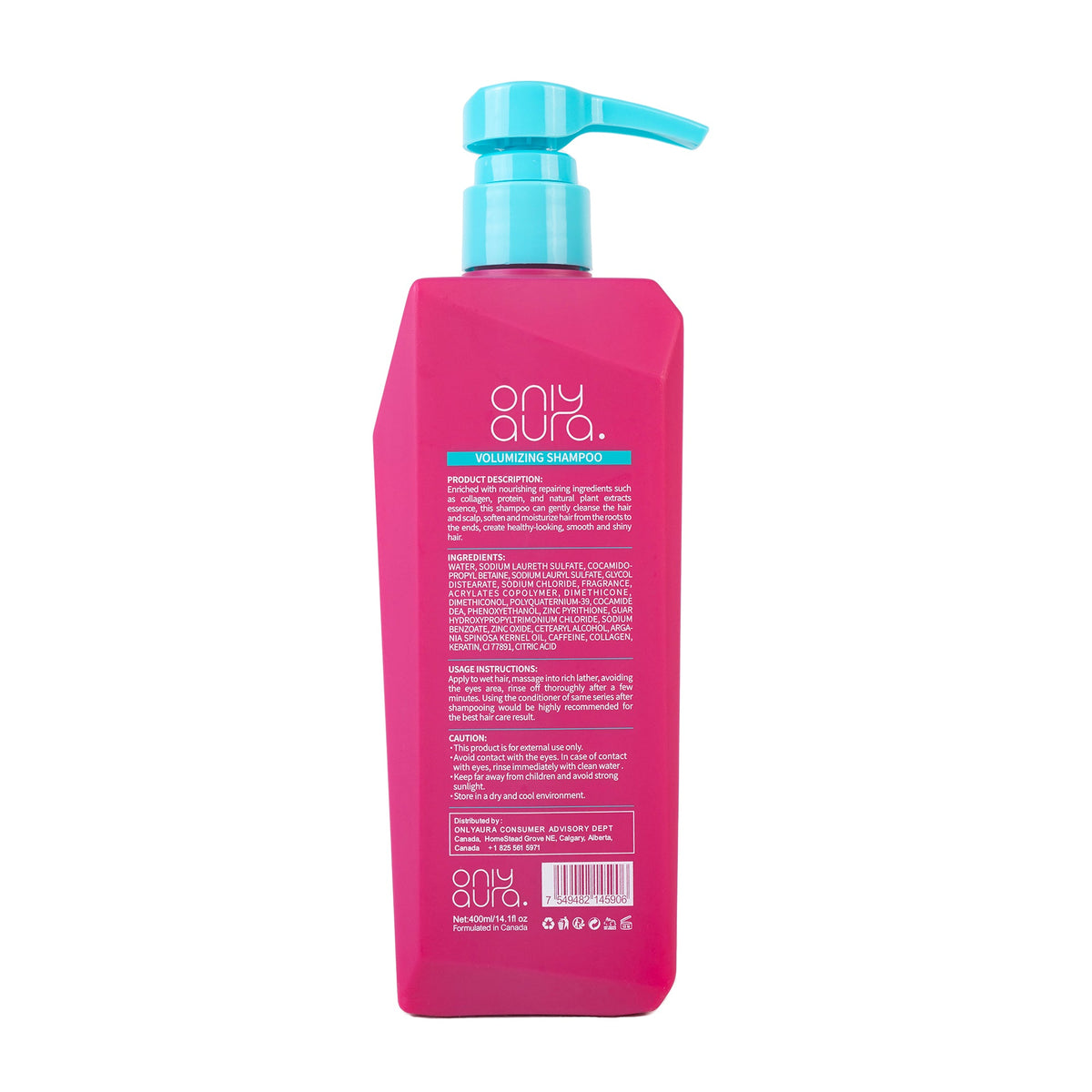 ONLYAURA VOLUMIZING SHAMPOO 400ML