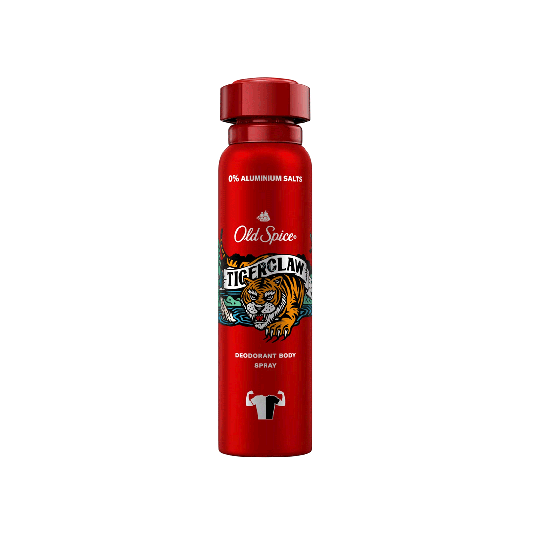 Old Spice Tiger Claw Deodorant Spray 150ml – RIOS