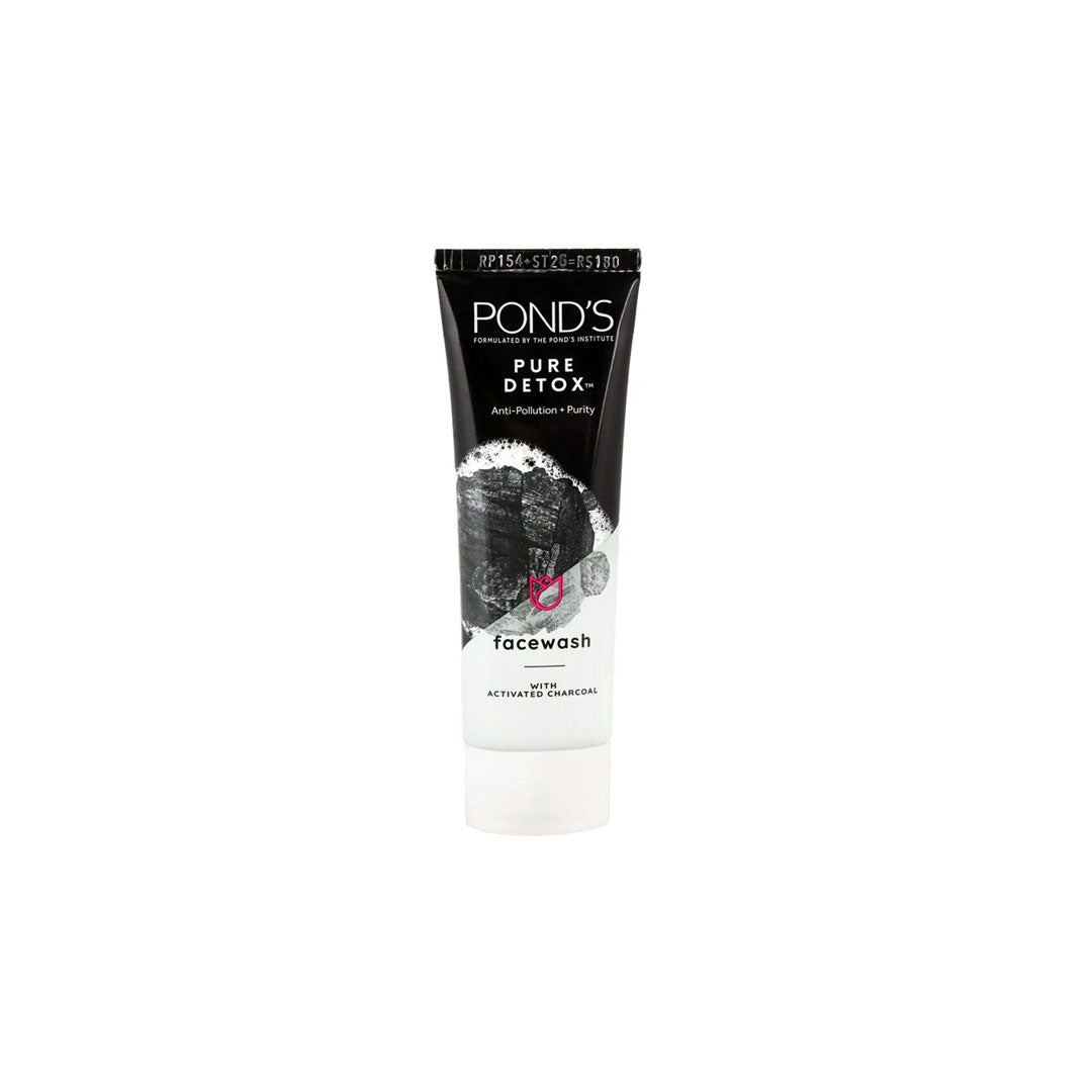 Ponds Pure Detox With Charcoal Face Wash 50g