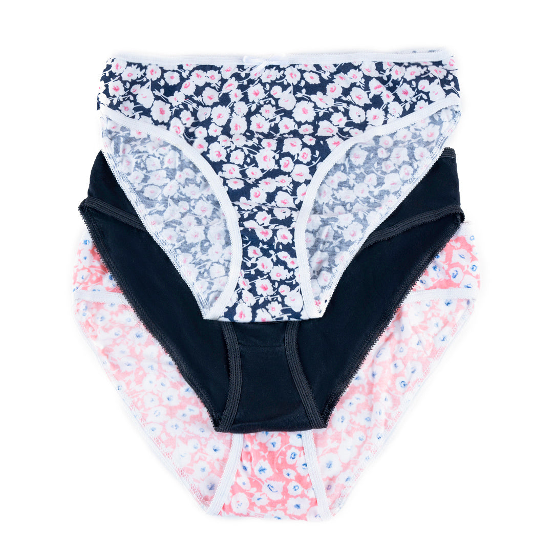 Belleza LingerieHigh Leg Panty PS-13 (Pack of 3)