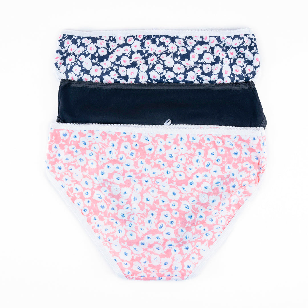 Belleza LingerieHigh Leg Panty PS-13 (Pack of 3)