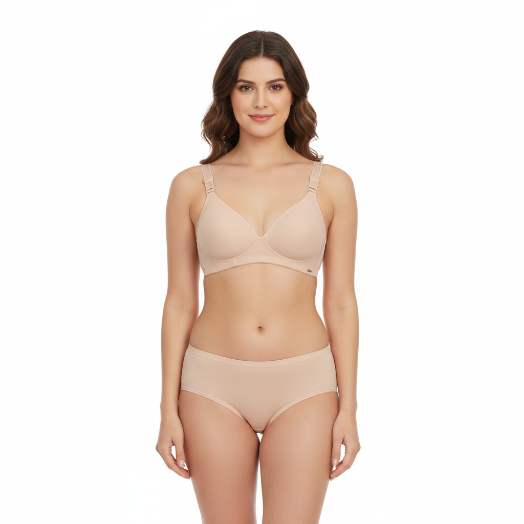 Belleza Lingerie Paded Non Wired Bra - 2900