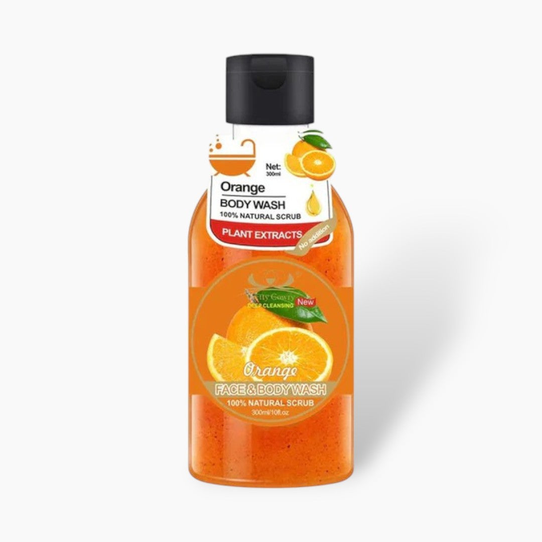 Pretty Cowry Orange Face & Body Wash 300Ml