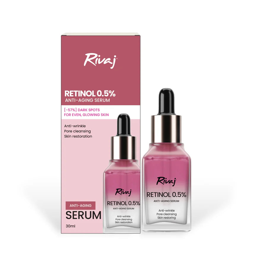 Rivaj Retinol 0.5% Anti-Aging Face Serum 30ml