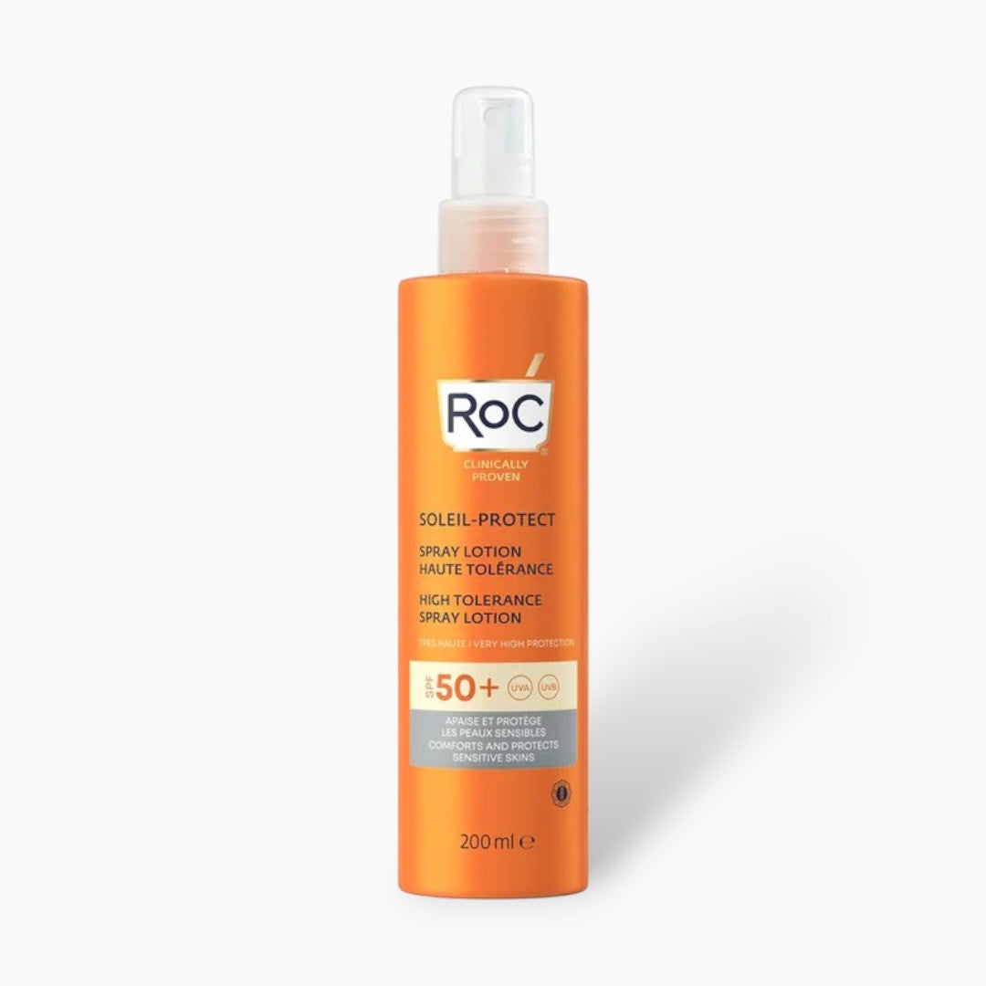 ROC SPF50 Soleil Protect High Tolerence Sunblock Spray 200ml