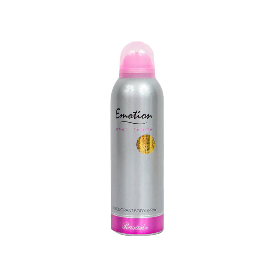 Original Rasasi Emotion For Women Deodorant Body Spray - 200 ML (DZ17472) main image 0