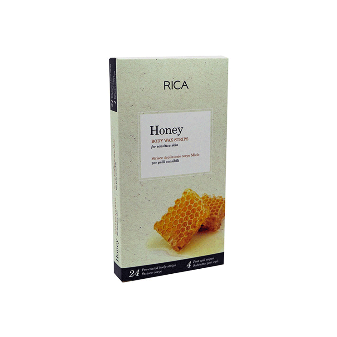 Honey Body Wax Strips 24S