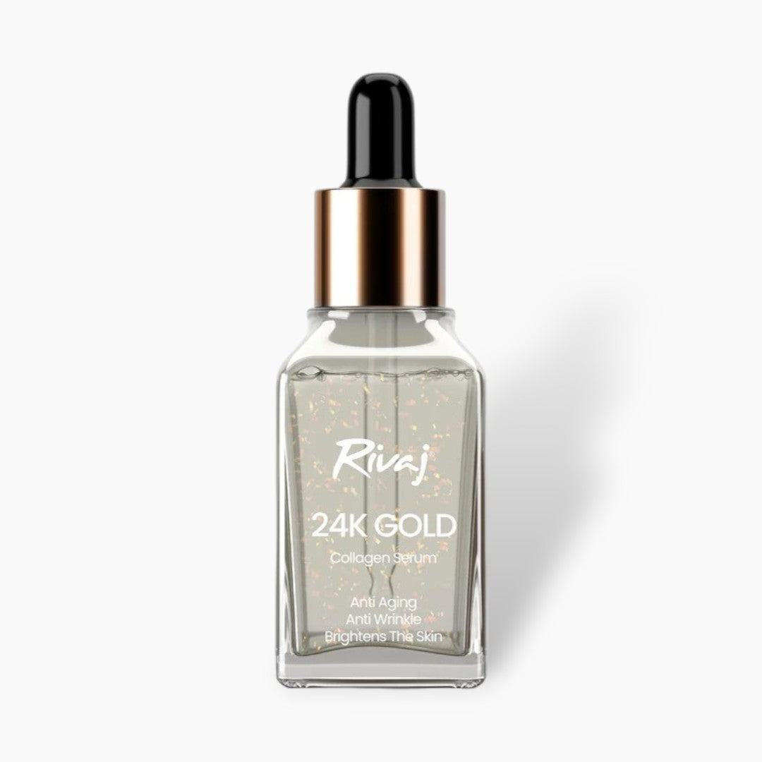 Rivaj Face Serum - 24k Gold (30ml)