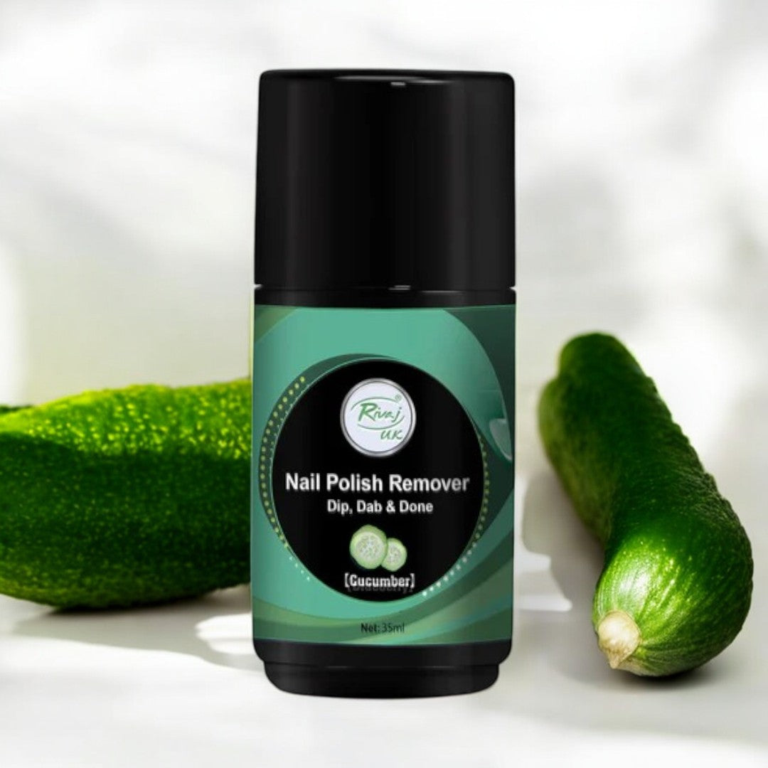 Rivaj Nail Polish Remover - Cucumber (35ml)