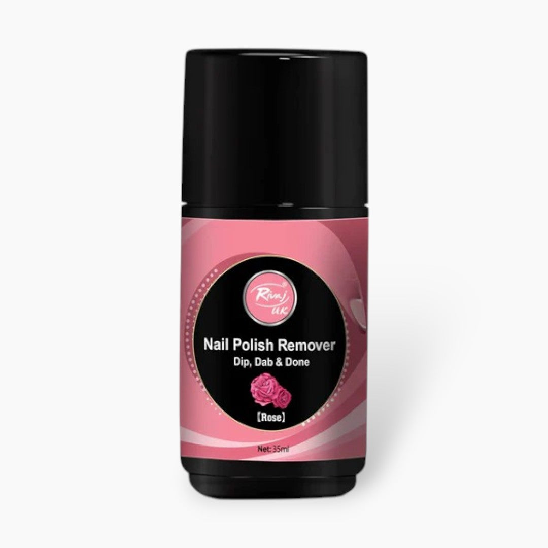 Rivaj Nail Polish Remover - Rose (35ml)