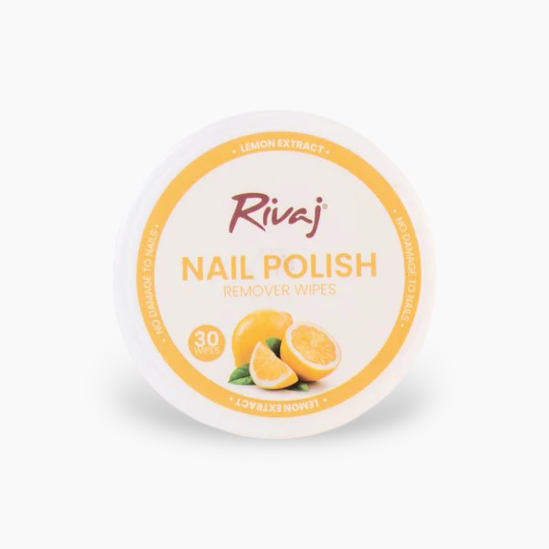 Rivaj Nail Polish Remover Wipes (Lemon Extract)