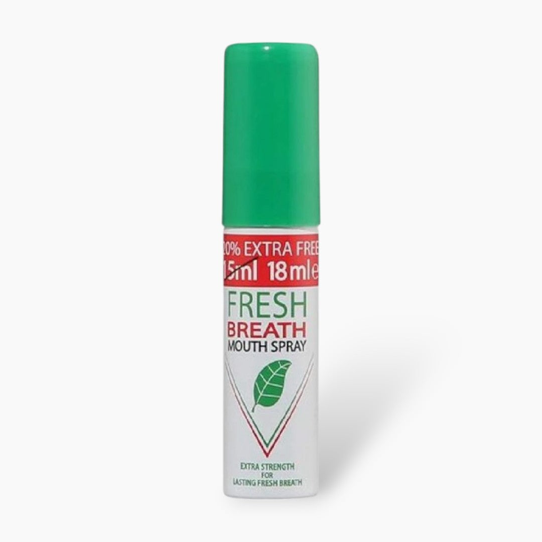 Fresh Breath Pepper Mint Green Mouth Spray 18ml