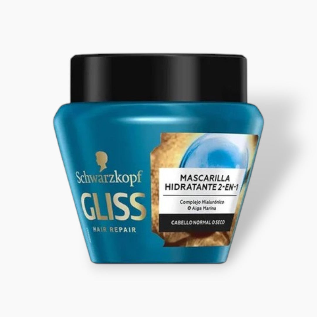 Schwarzkopf 2 In 1 Gliss Hidratante Hair Mask 300ml