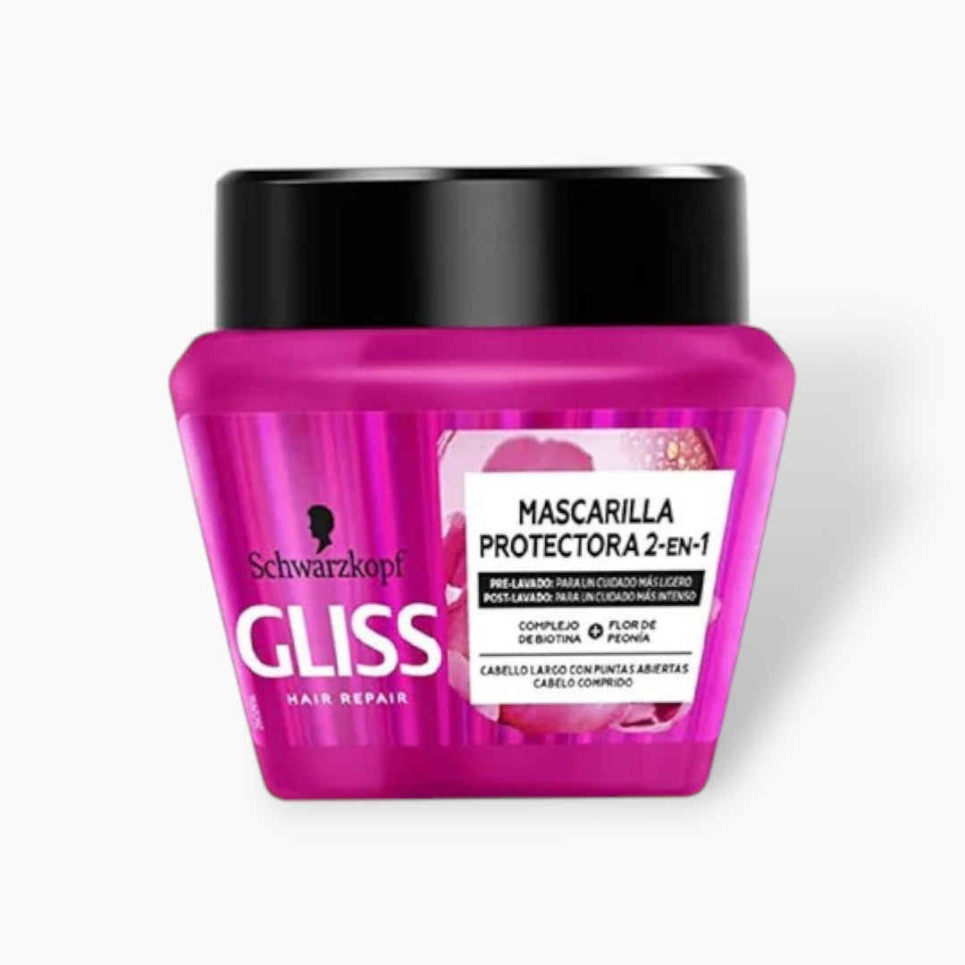 Schwarzkopf Gliss Protectora 2 In 1 Hair Mask 300ml