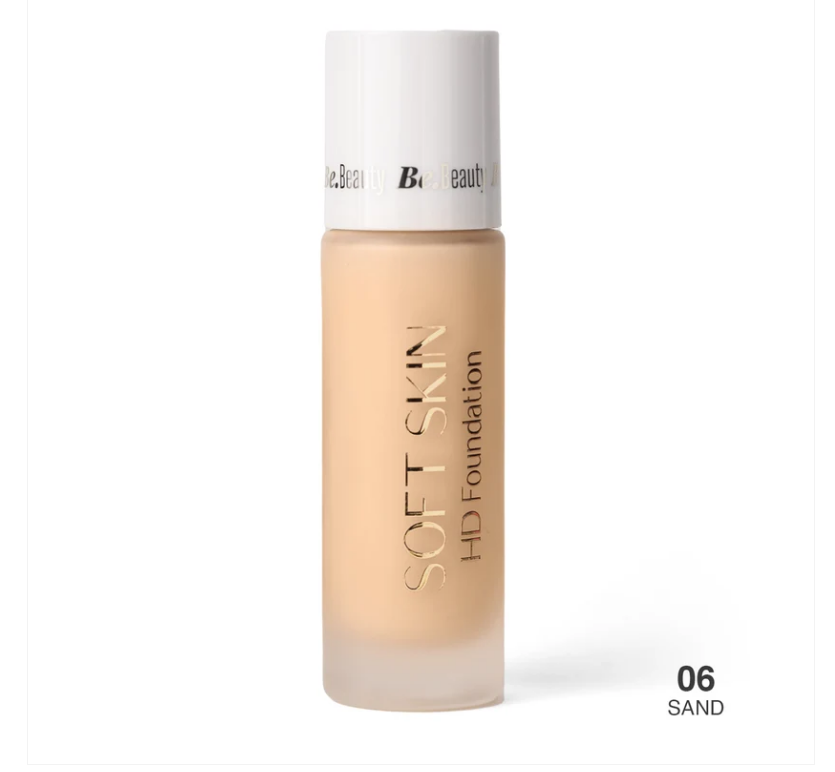 B.BEAUTY SOFT SKIN HD FOUNDATION 6 SAND 30ML
