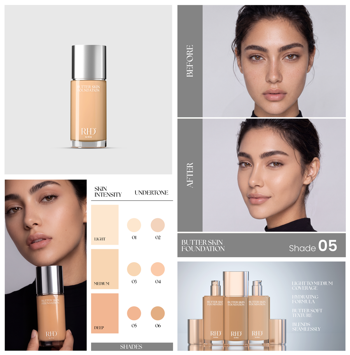 RHD Butter Skin Foundation 30Ml