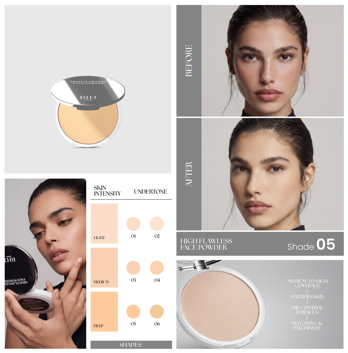 High Flawless Face Powder - RHD
