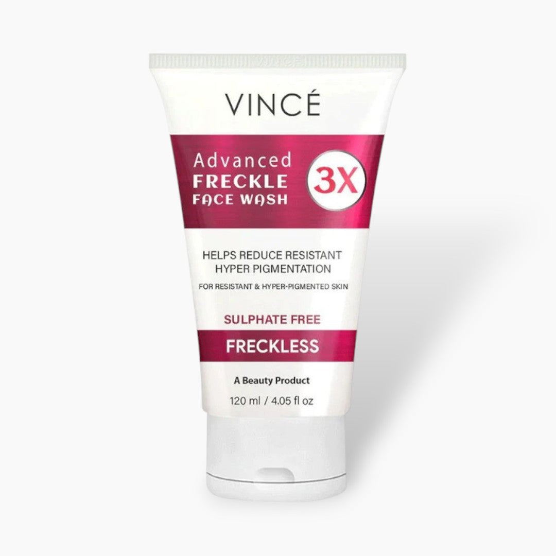 Vince 3X Advanced Freckless Face Wash 100ml